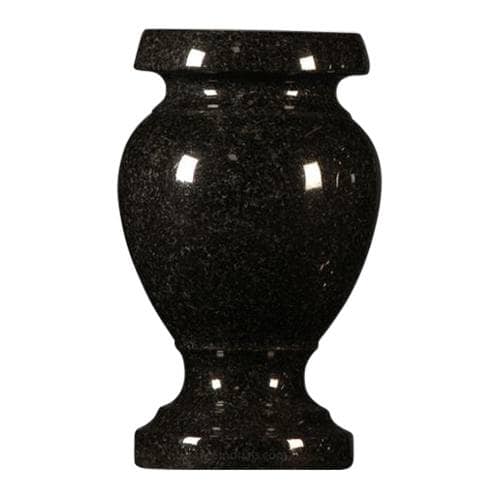 India Black Granite Vase