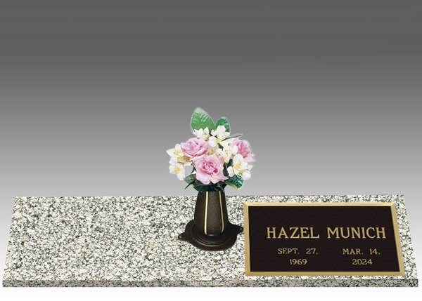 Infinity Class Right Large Bronze Headstones II