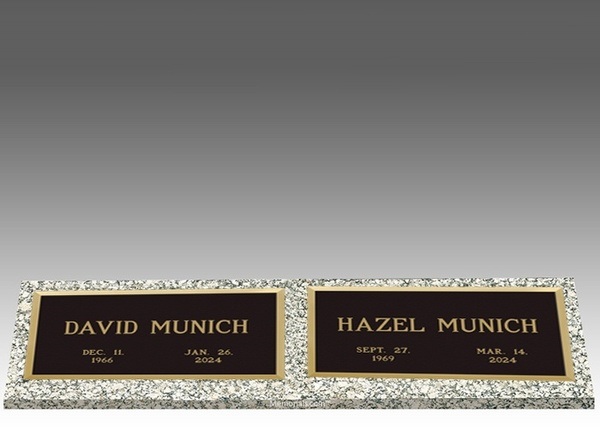 Infinity Classic Bronze Cemetery Headstones