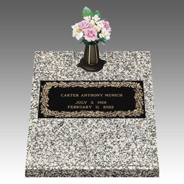 Infinity Hawaiian Deep Top Bronze Headstone II