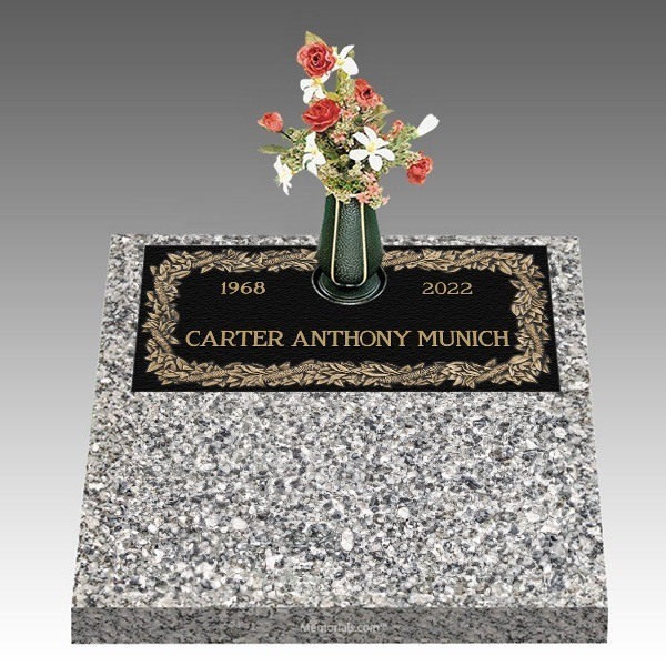 Infinity Hawaiian Deep Top Bronze Headstone