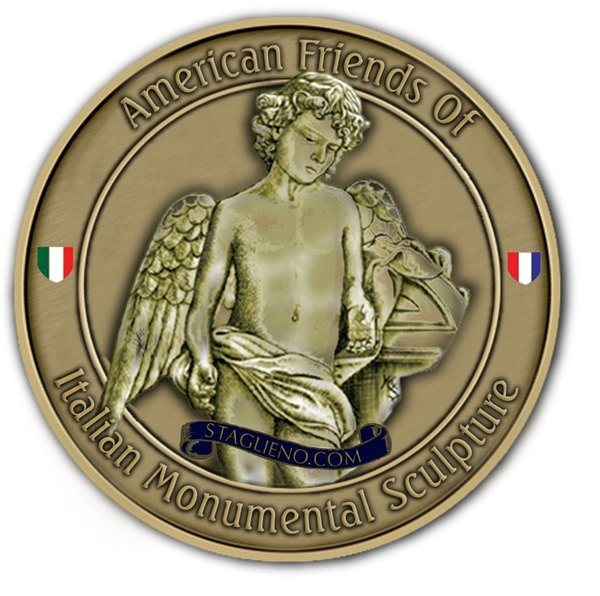 Italian Monumental Sculpture Medallion