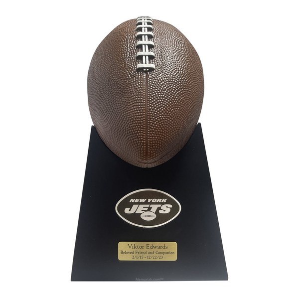 Jets Football Cremation Urn