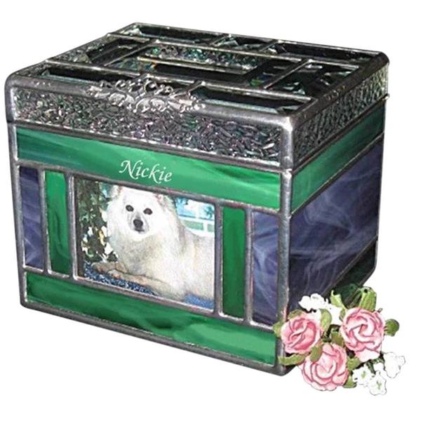 Land and Sky Large Photo Pet Urn