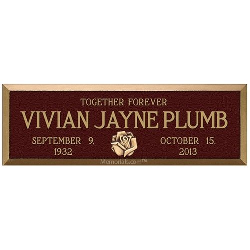 Lasting Memory Crypt Plaques