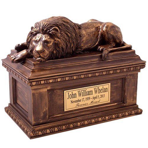 Lion Cremation Urns