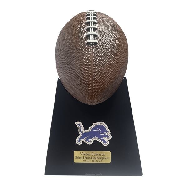 Lions Football Cremation Urn