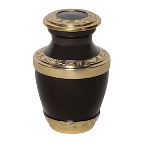 Midnight Gold Keepsake Urn