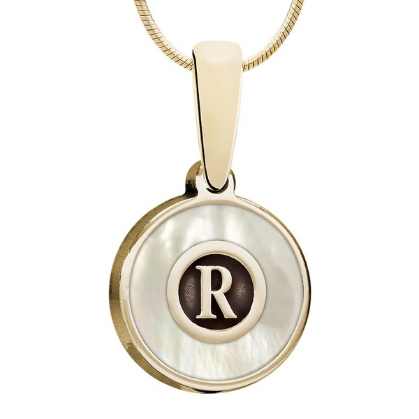 Monogram Ash Infused Necklace