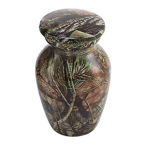 Oak Camo Keepsake Urn