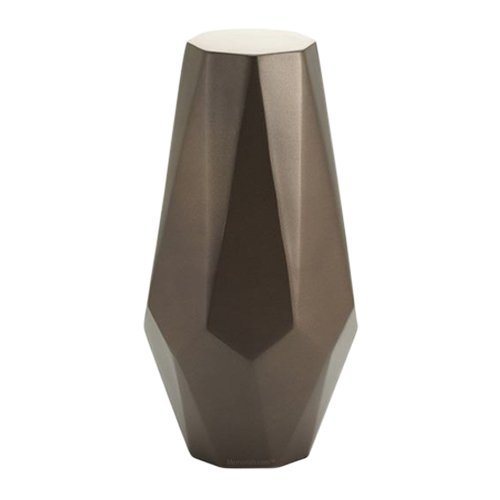 Octahedron Metal Cremation Urn