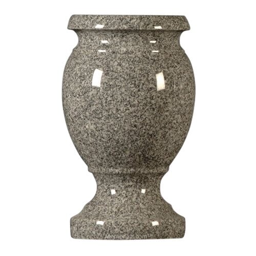 Oxford Gray Granite Vase