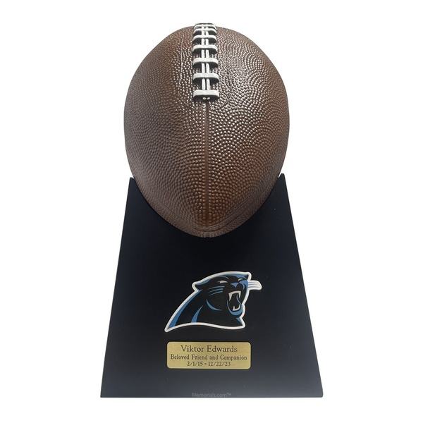 Panthers Football Cremation Urn