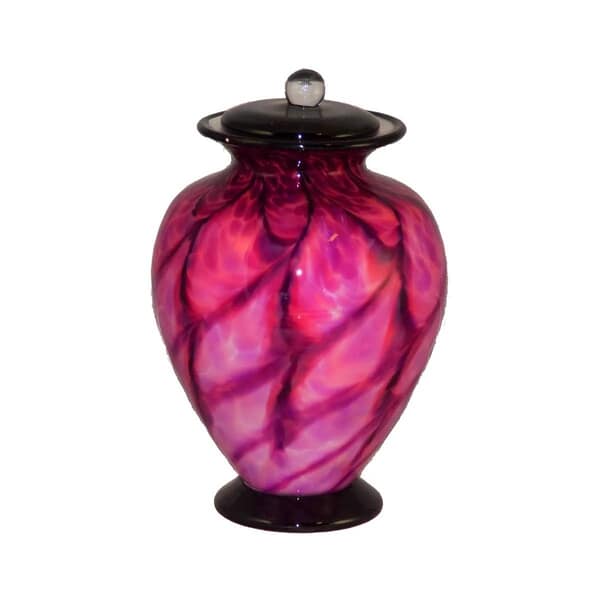 Pink Dream Glass Urns