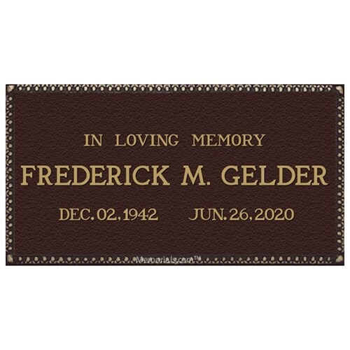 Prestige Memorial Niche Plaques