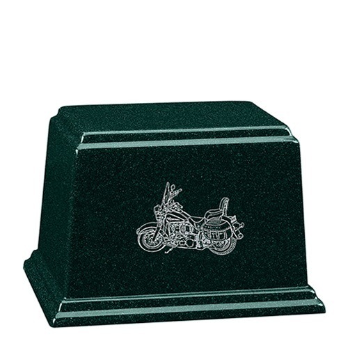 Royal Motorcycle Medium Cultured Cremation Urn