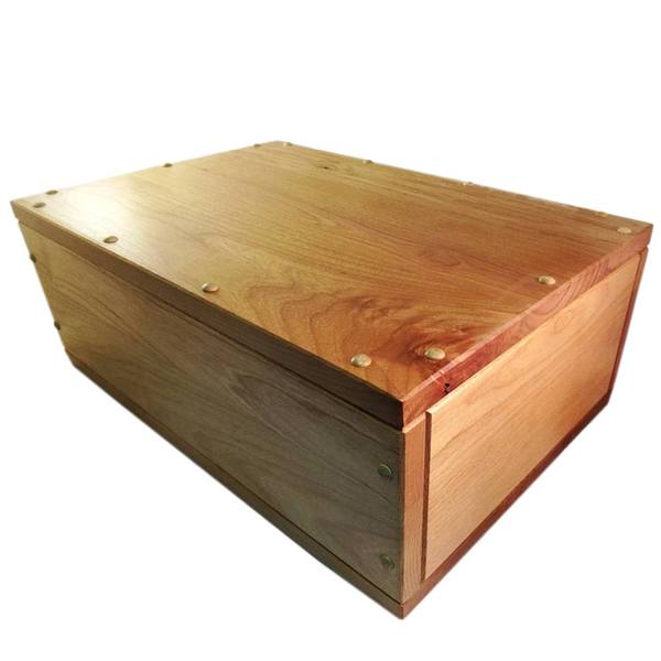 Rustic Wooden Pet Casket