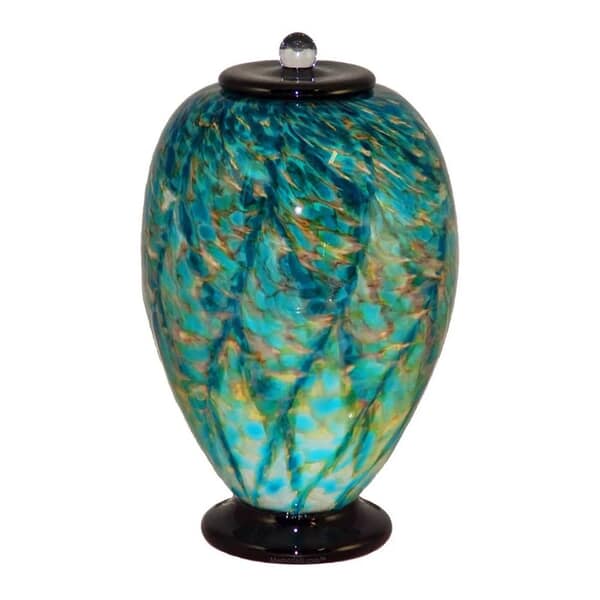 Salt Water Glass Cremation Urns