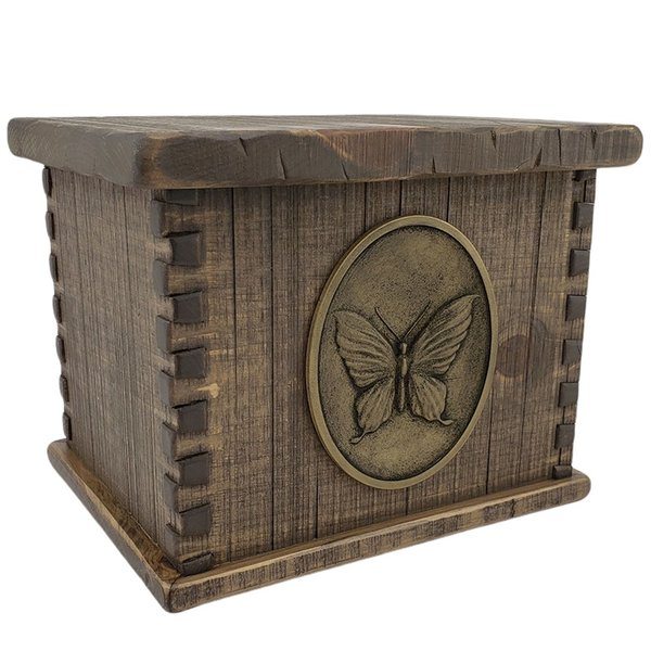 Simplicity Butterfly Companion Cremation Urn