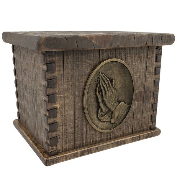 Simplicity Praying Hands Companion Cremation Urn