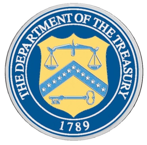 The Department of Treasury Medallion