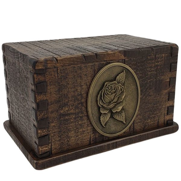 Timber Rose Wood Urn