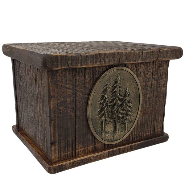 Timber Wilderness Large Wood Urn