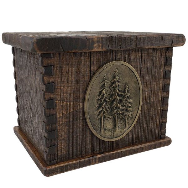 Timber Wilderness Wood Pet Casket