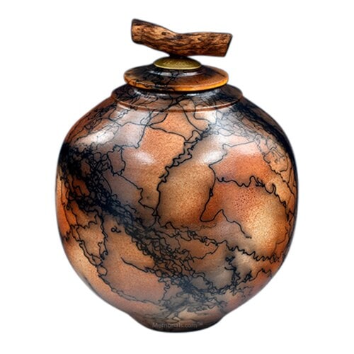 Togetherness Raku Cremation Urn