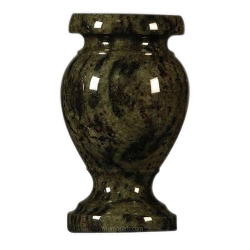 Tropical Green Granite Vase