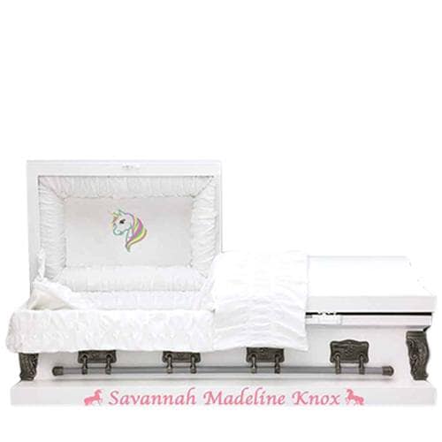 Unicorn Small Child Casket