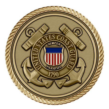 United States Coast Guard Oversized Medallion