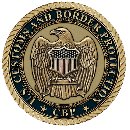 United States Customs and Border Patrol Medallions