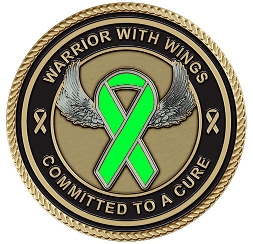 Warrior with Wings Lymphoma Small Medallion