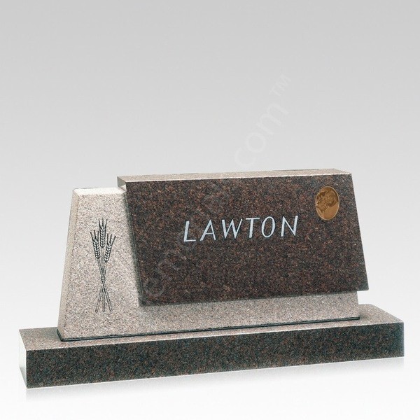 Wheaton Companion Granite Headstone II