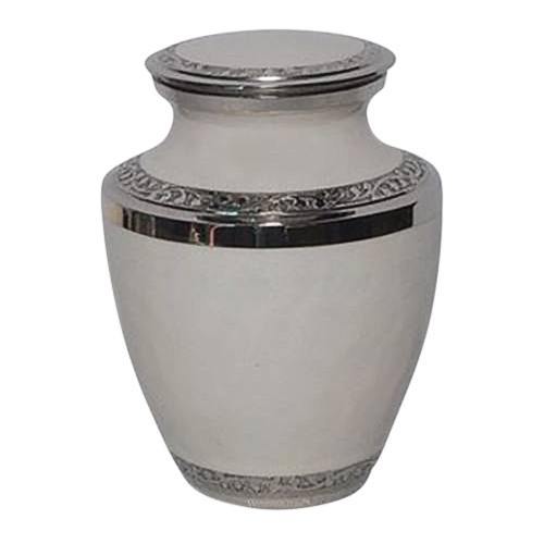 White Keepsake Urn