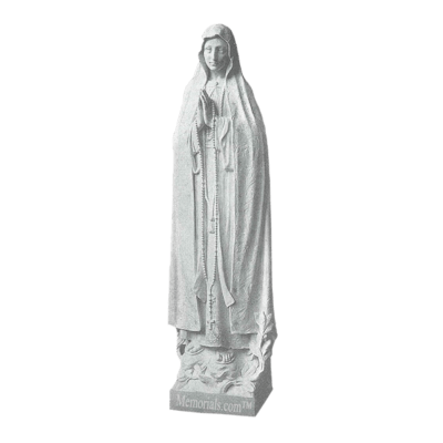 Miracle Of Fatima Granite Statue VII