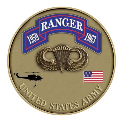 1959 - 1963 Army Ranger Medallion