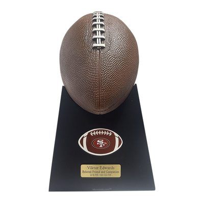 49ers Football Cremation Urn