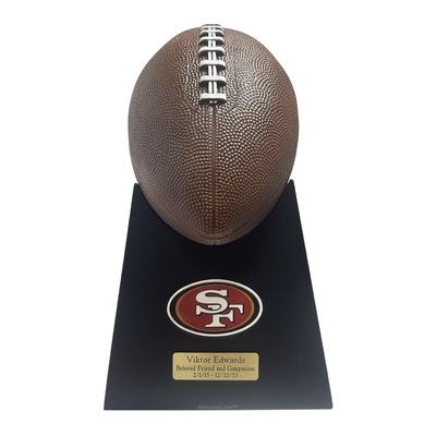 49ers Football Cremation Urn