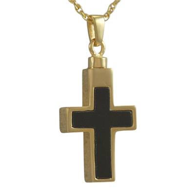 Onyx Insert Cross Cremation Keepsakes II