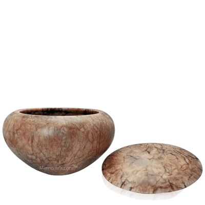 Chestnut Stone Cremation Urn