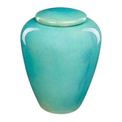 Aquamarine Charm Cremation Urn