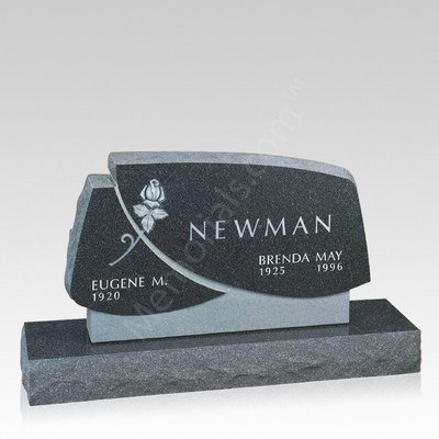 Ascension Companion Granite Headstone II