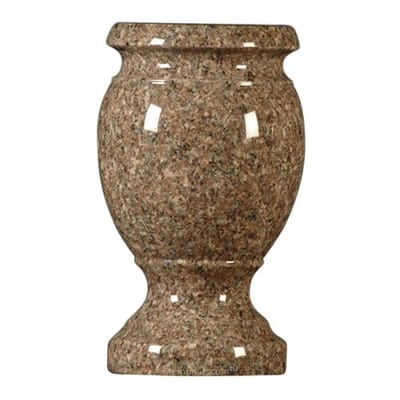 Autumn Rose Granite Vase