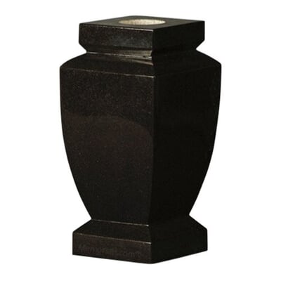 Bahama Blue Classic Granite Vase