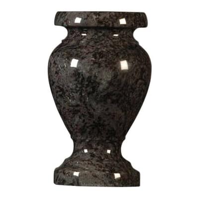 Bahama Blue Granite Vase