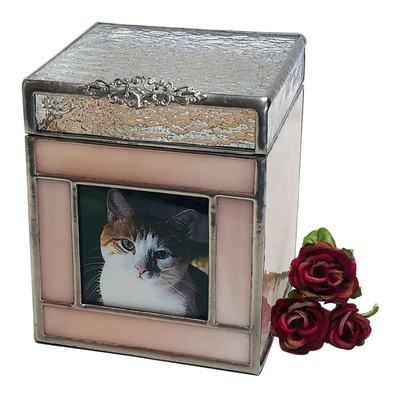 Bellini Glass Large Photo Pet Urn