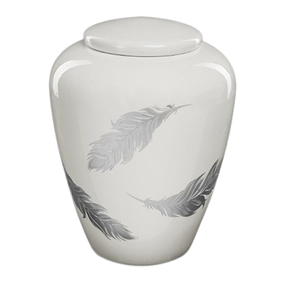 Birds of a Feather Ceramic Urn