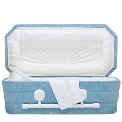 Blue Eternity Mini Child Casket